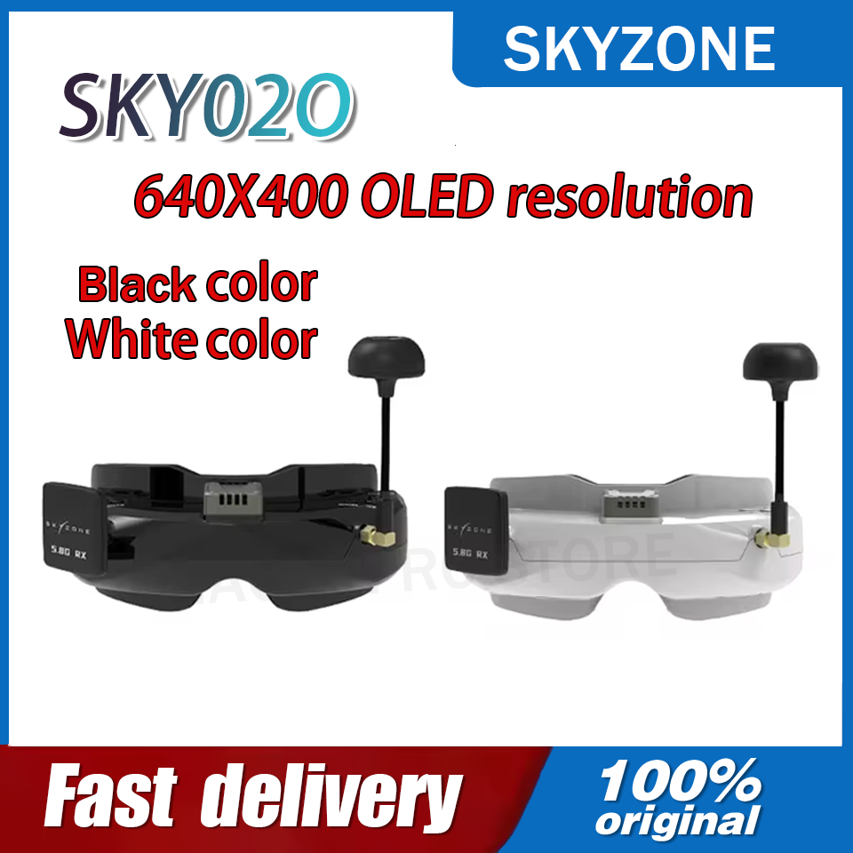 Drone Battery 6S - Óculos FPV SKYZONE SKY02O OLED 5.8GHz