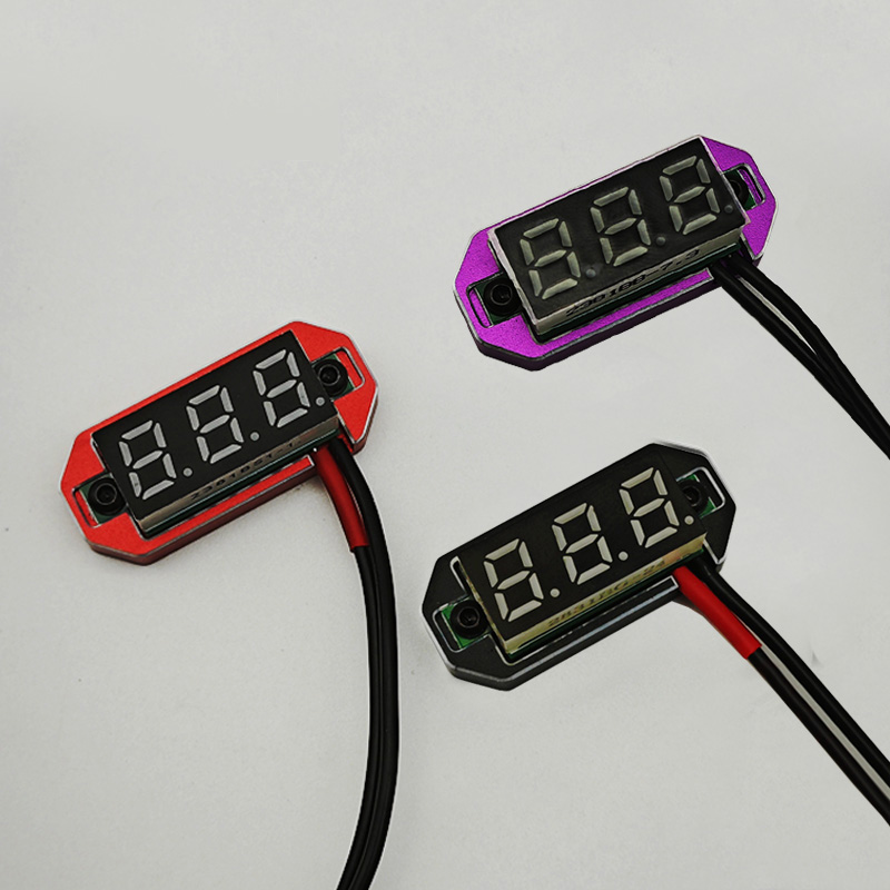 Drone Battery Alarm - 1 peça 2.5-40v rc voltímetro cor