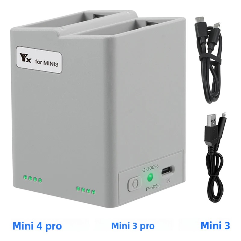 Drone Battery Balance Charger - Hub carregador para dji mini 4