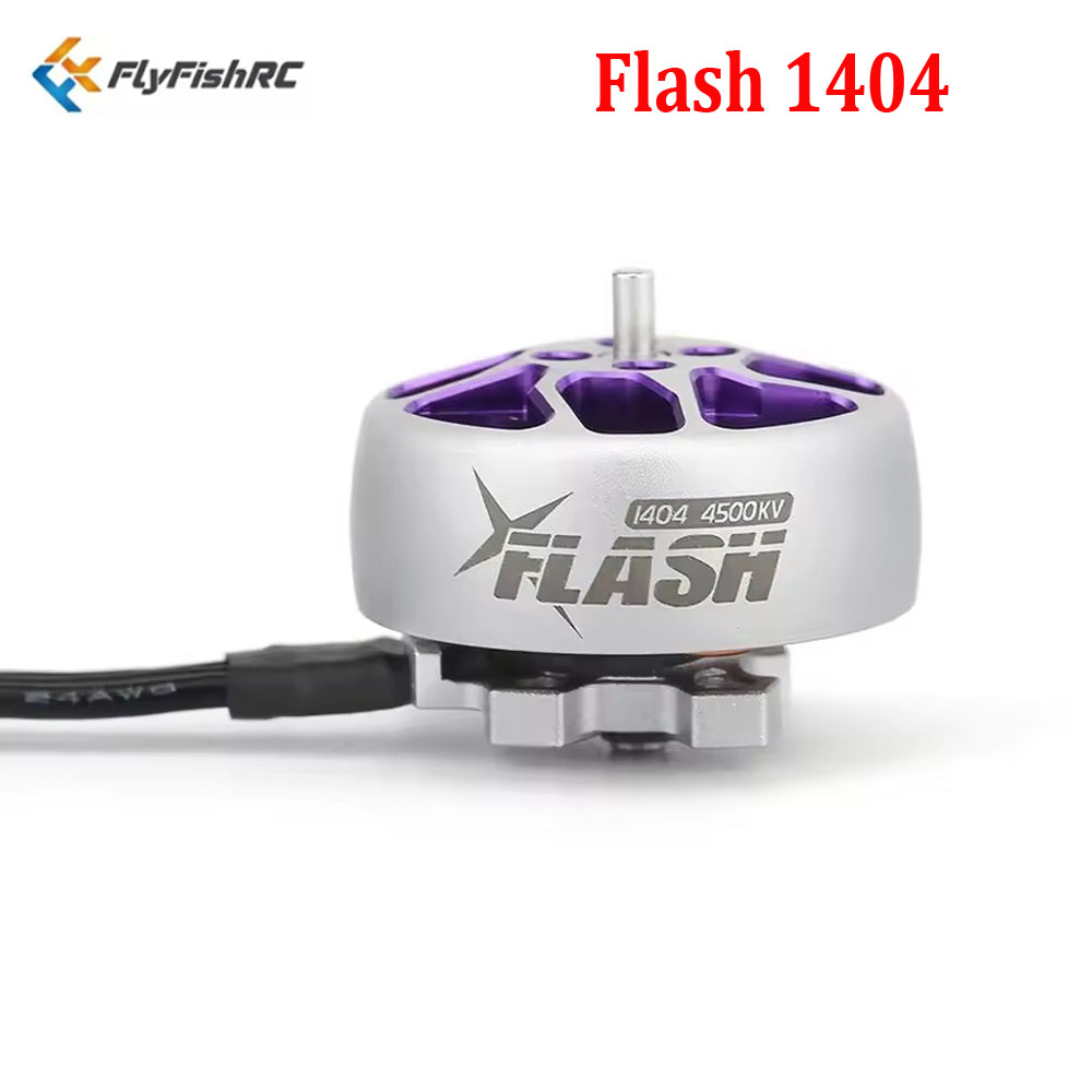 Drone Battery 4S - 4 PCS FlyFishRC Flash 1404 4500KV