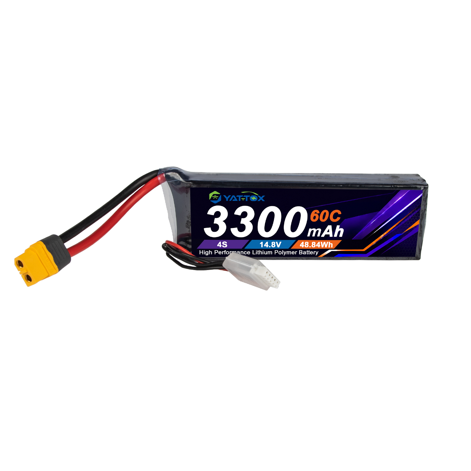 Drone Battery 4S - Bateria LiPo Yattox 4S 3300mAh 60C