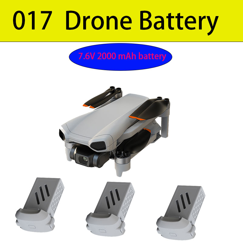 Drone Battery Li-Ion - 017 bateria drone 7.6v 2000mah 4k
