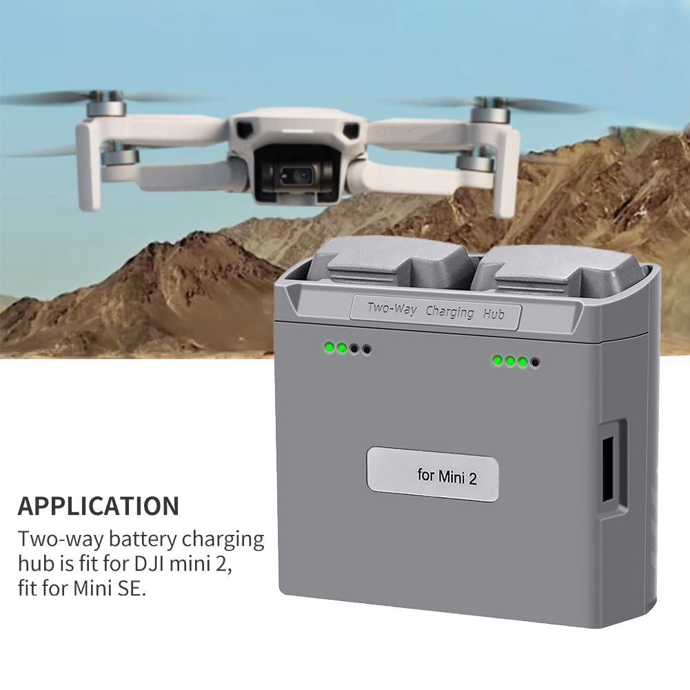 Drone Battery Smart - Hub de Carregamento Bidirecional para DJI