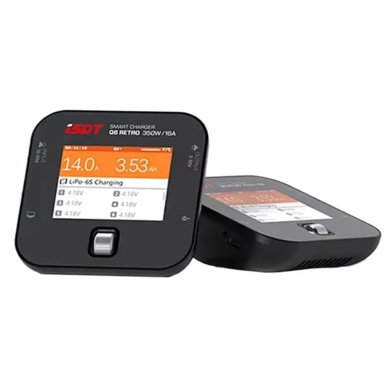 Drone Battery Smart - Carregador/Descarregador DC ISDT Q6 Retro 350W