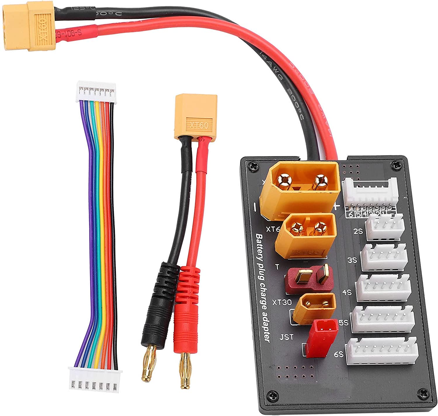 Drone Battery Parallel Board - XT90 XT30 JST T Conector XT60