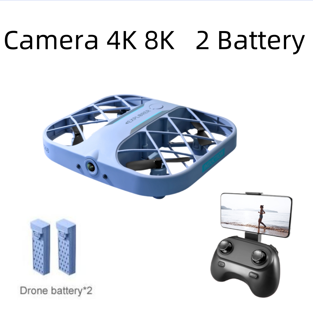 Drone Battery Box - Drone JJRC H107 FPV RC com