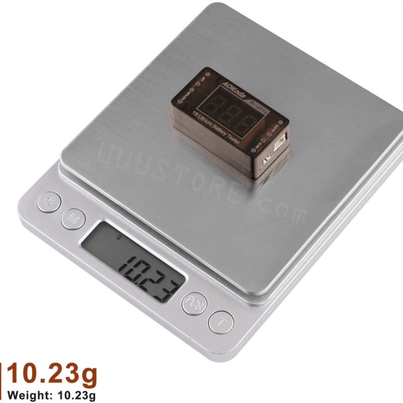 Drone Battery Voltage Checker - AOKoda AOK-041 1S LiPo Bateria Verificador