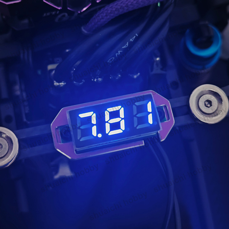 1 peça 2.5-40v rc voltímetro c - Drone Battery Alarm avaliação e preço