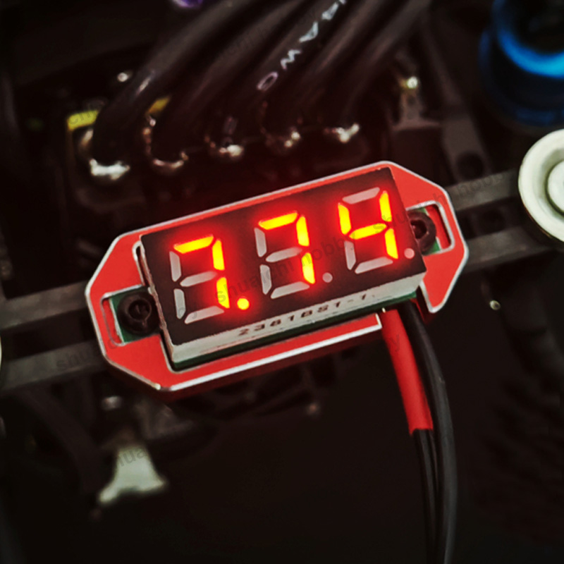 1 peça 2.5-40v rc voltímetro c - Drone Battery Alarm avaliação e preço