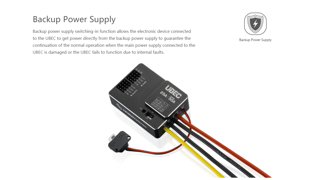Hobbywing UBEC 25A 3-18S 10A 2 - Drone Battery High Voltage avaliação e preço