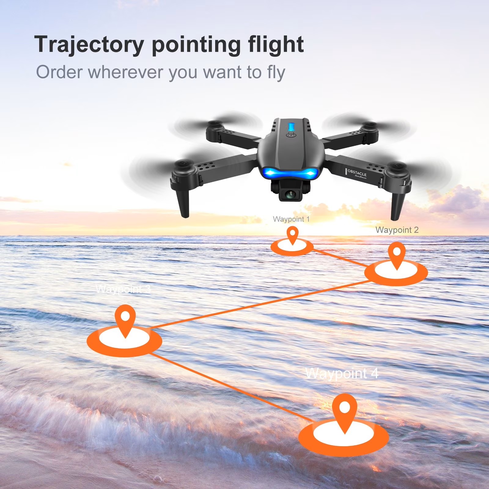 O Drone Dobrável E88PRO MAX 20 - Drone Battery Box avaliação e preço