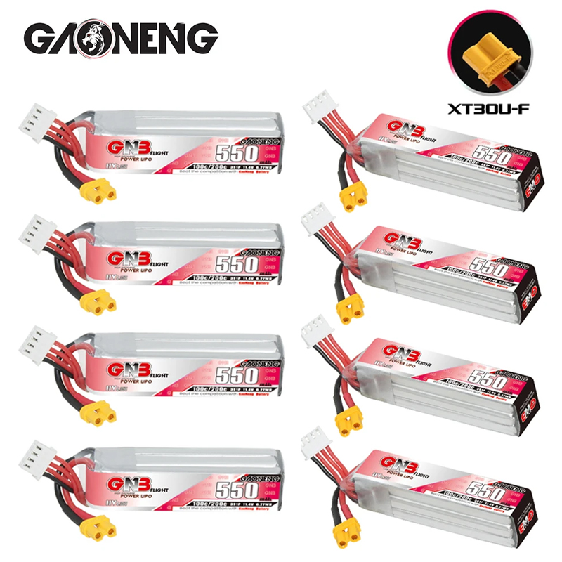 Bateria lipo gnb hv 11.4v 550m - Drone Battery Plate avaliação e preço
