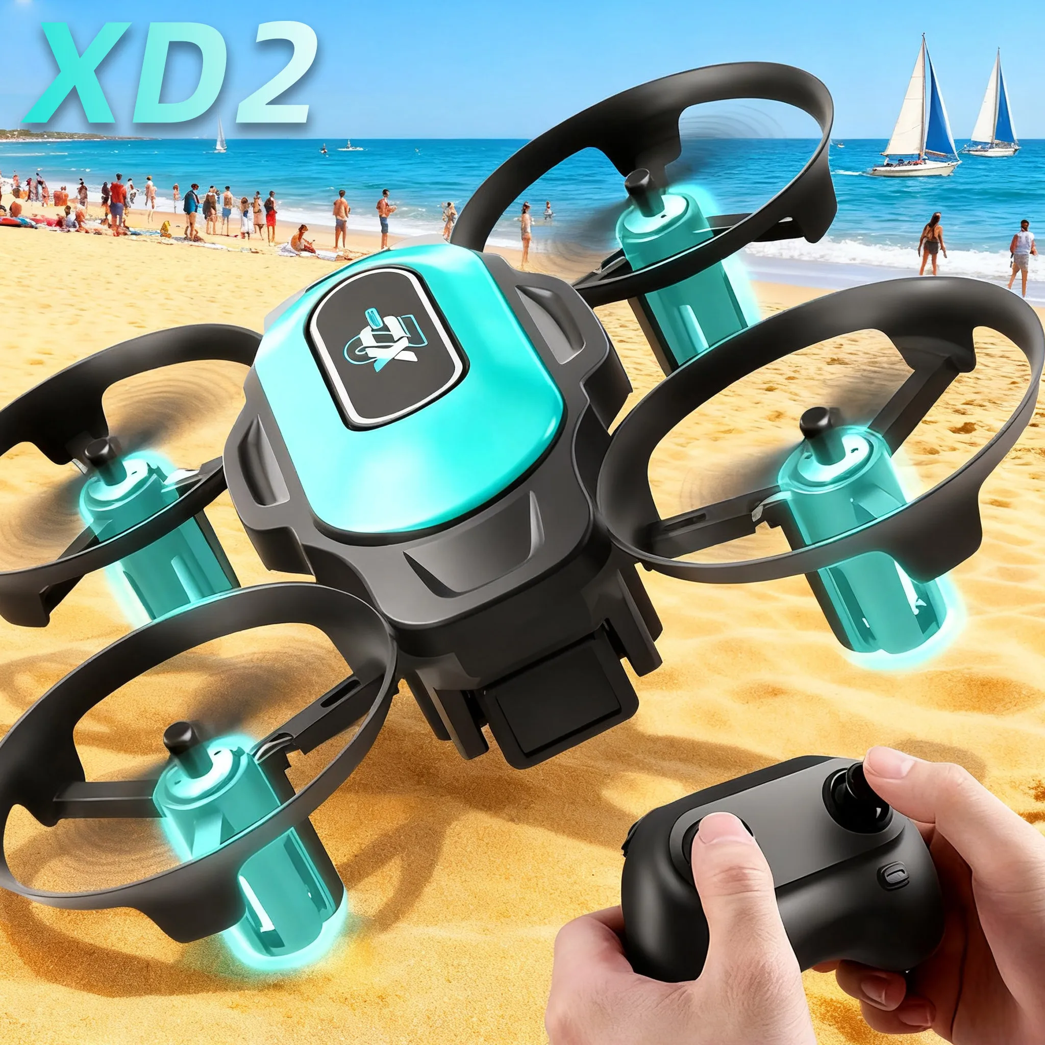 Mini Drone XD2, 360 °   Acroba - Drone Battery Box avaliação e preço