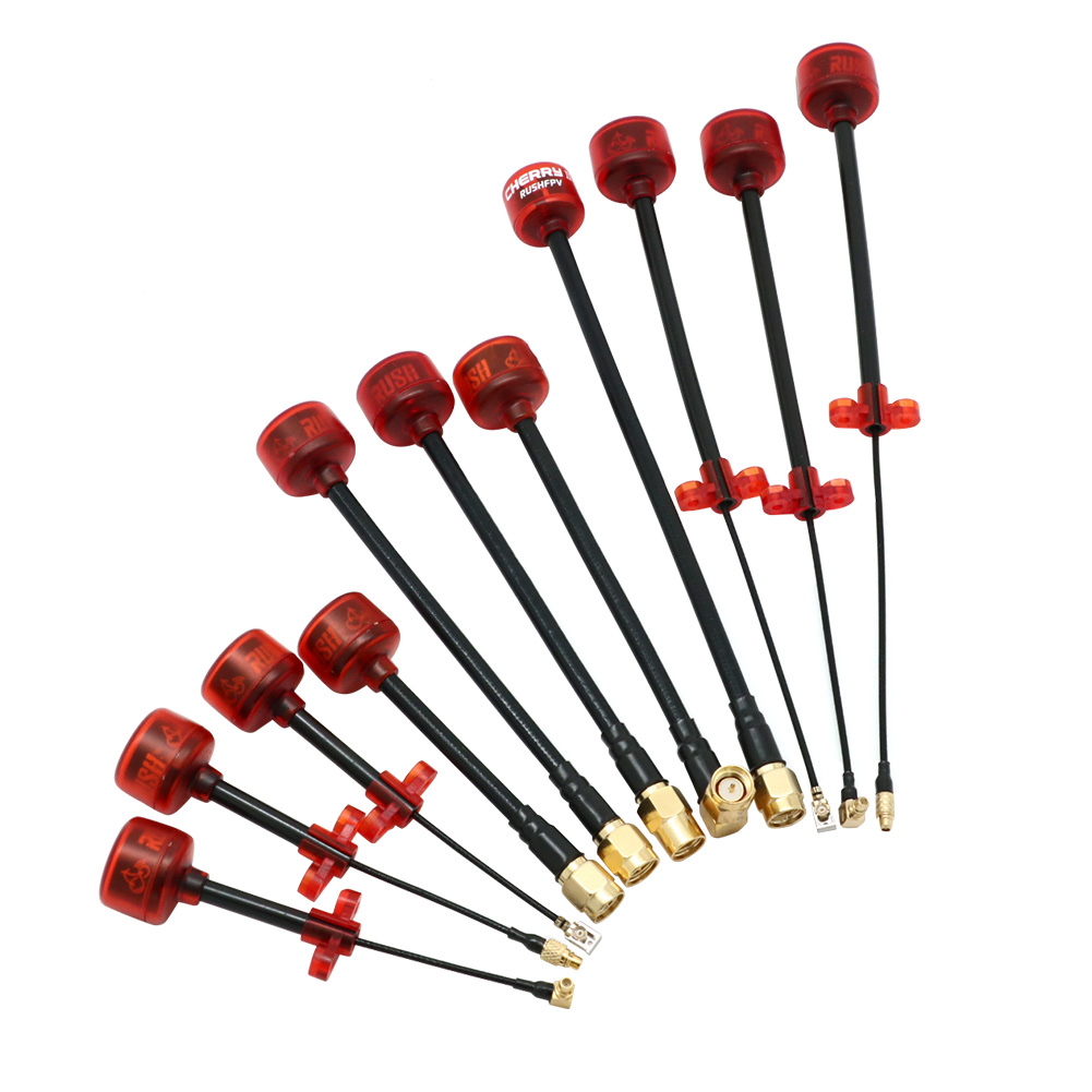 Rush cereja fpv 5.8g antena lh - Drone Battery Connector avaliação e preço