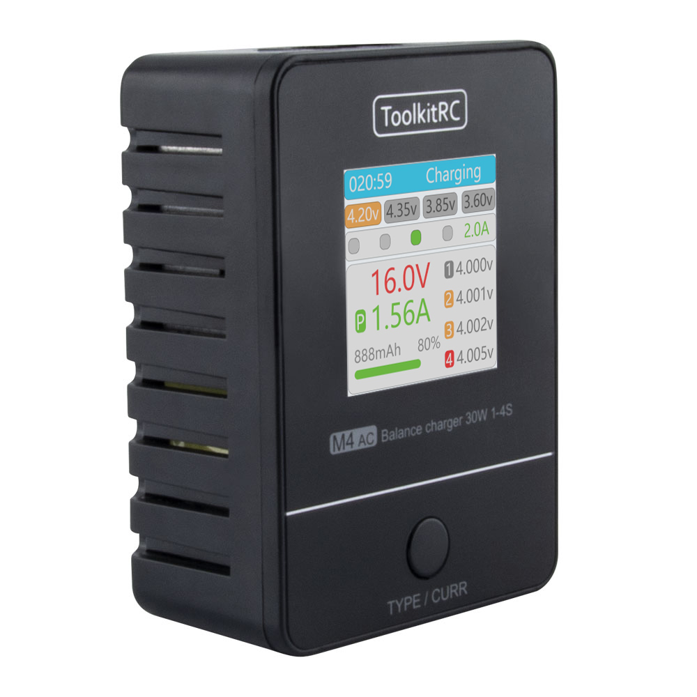 ToolkitRC-M4AC Carregador para - Drone Battery 4S avaliação e preço
