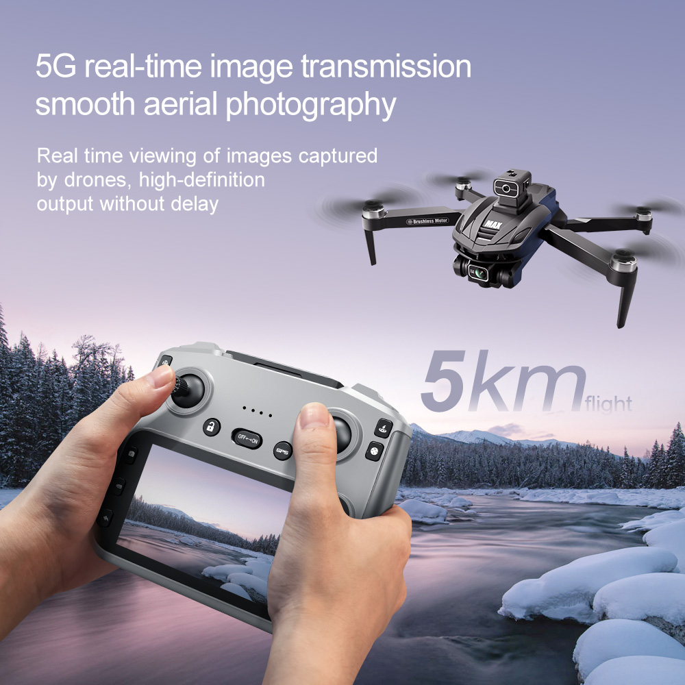 V168 PRO Max GPS Drone 8K Prof - Drone Battery Box avaliação e preço