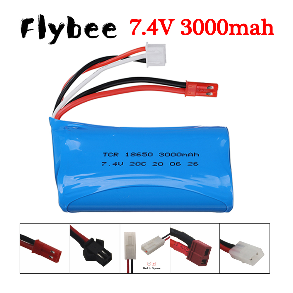 Batery do li-íon de 7.4 v 3000 - Drone Battery Li-Ion avaliação e preço