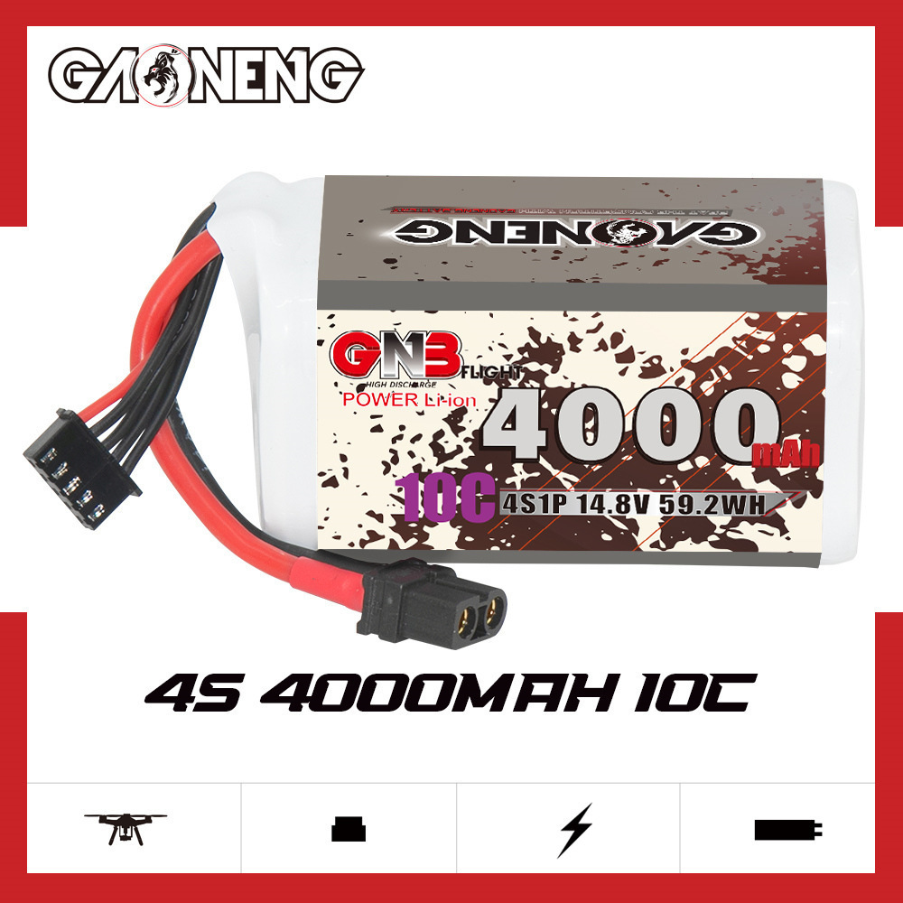 Gbn 4000mah 4S 14.8v 10c 20c c - Drone Battery Plate avaliação e preço