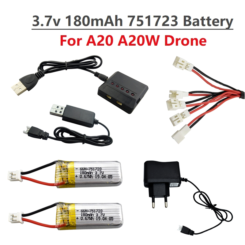 Bateria Lipo Original 3.7V 180 - Drone Battery Li-Ion avaliação e preço