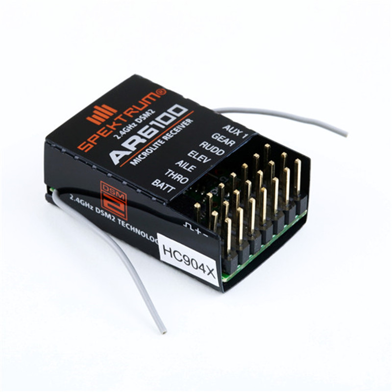 AR6100 DSM2 6CH 2.4GHz Recepto - Drone Battery Connector avaliação e preço