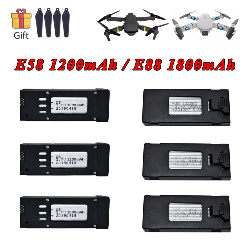 Bateria lipo 3.7v 1200mah 1800 - Drone Battery Li-Ion avaliação e preço