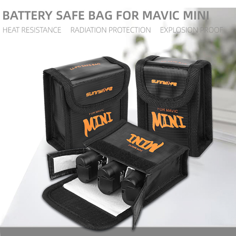 Saco seguro de bateria para dj - Drone Battery Bag avaliação e preço
