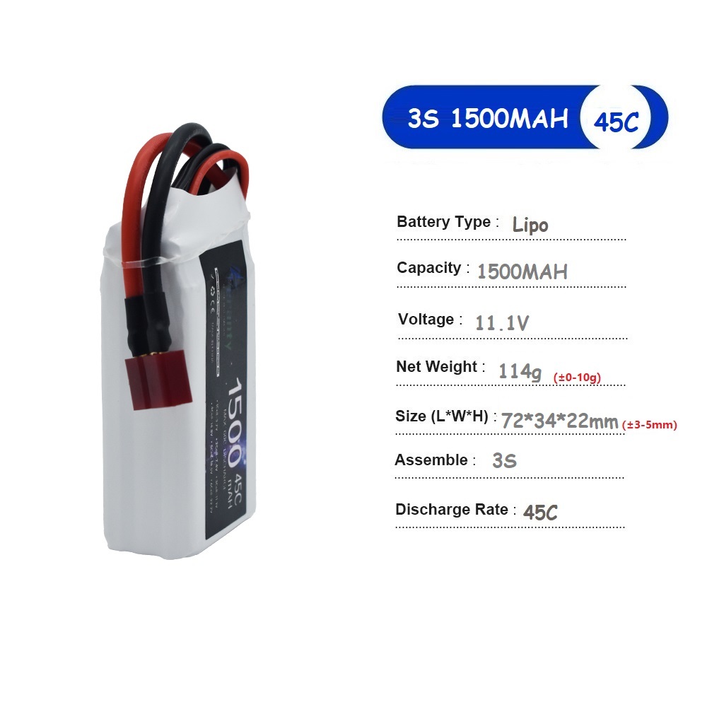 Bateria lipo 11.1v 3s 1500mah  - Drone Battery 3S avaliação e preço