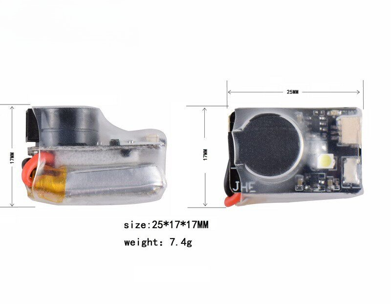 Alarme Sonoro J110dB para FPV  - Drone Battery Alarm avaliação e preço
