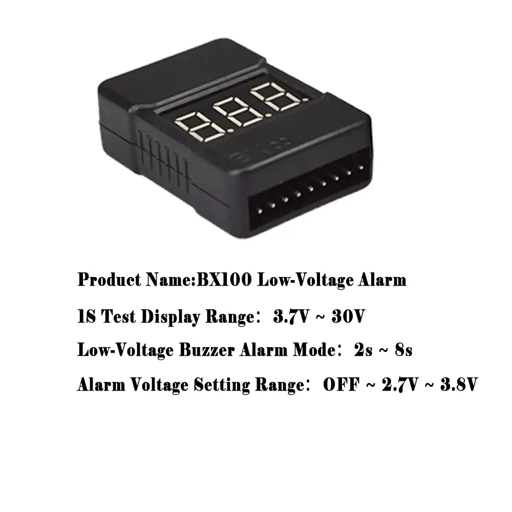 BX100 1-8S Lipo Bateria Testad - Drone Battery Alarm avaliação e preço