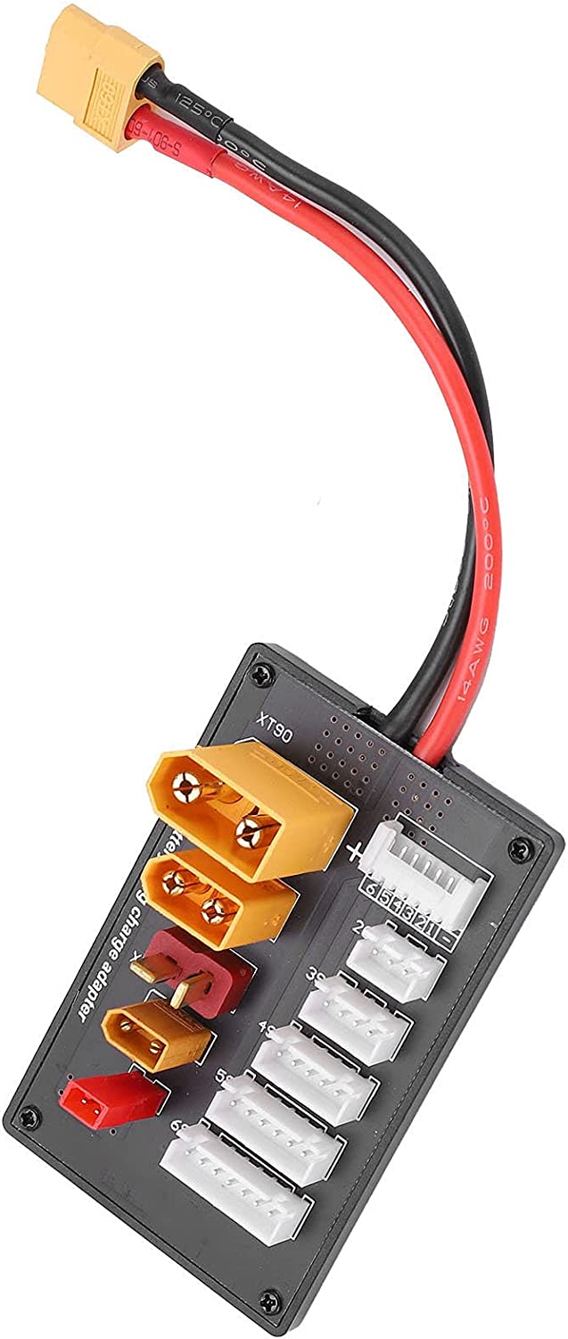 XT90 XT30 JST T Conector XT60  - Drone Battery Parallel Board avaliação e preço
